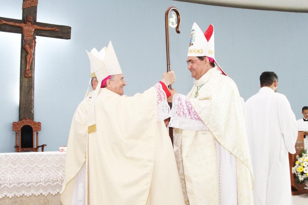 Diocese de Jales celebra 2 anos de posse de Dom Reginaldo e aniversário de Dom Demétrio