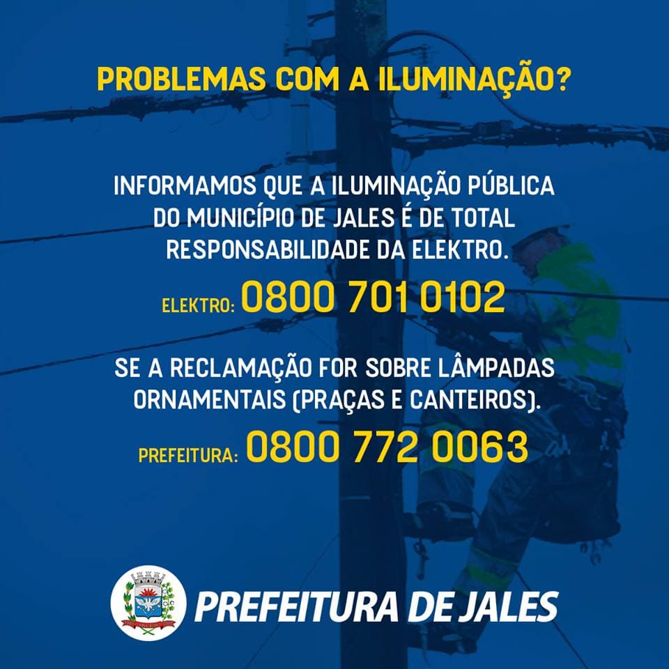 Prefeitura substitui lâmpadas queimadas em luminárias ornamentais