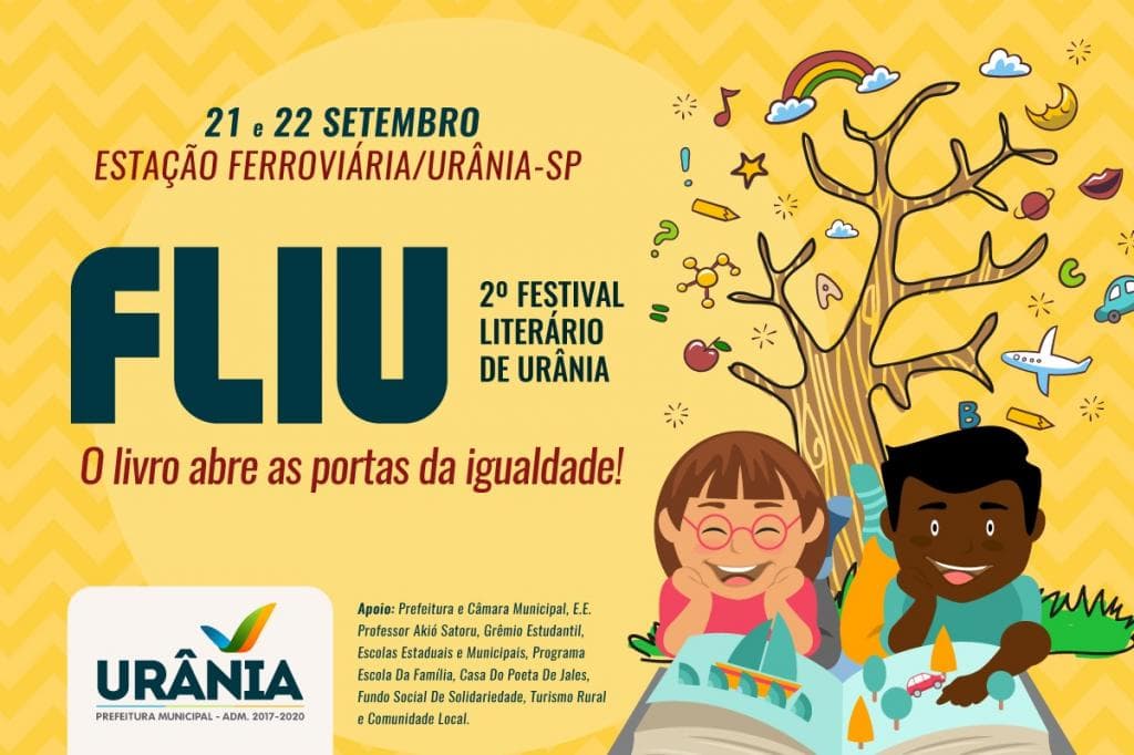 Vem aí o 2º FLIU - Festival Literário de Urânia