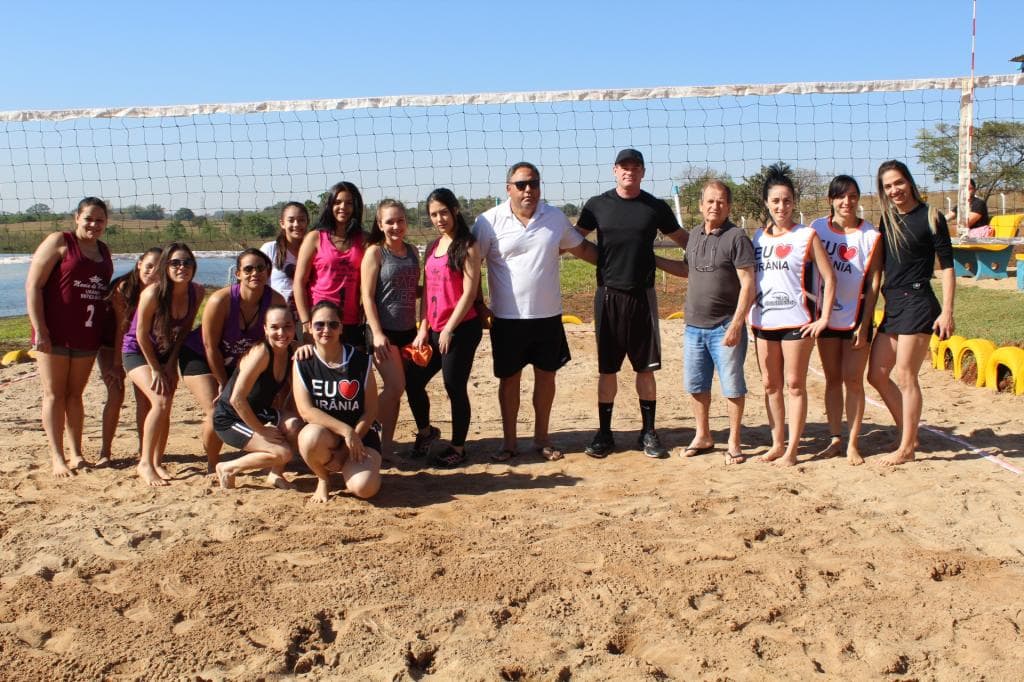 2º Campeonato de Vôlei de Praia de Urânia movimenta a prainha da represa municipal