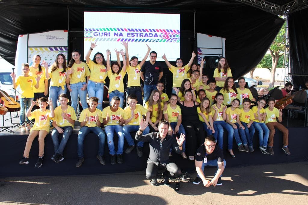 Projeto Guri de Jales participa do “Guri na Estrada” com apresentação em Iturama/MG