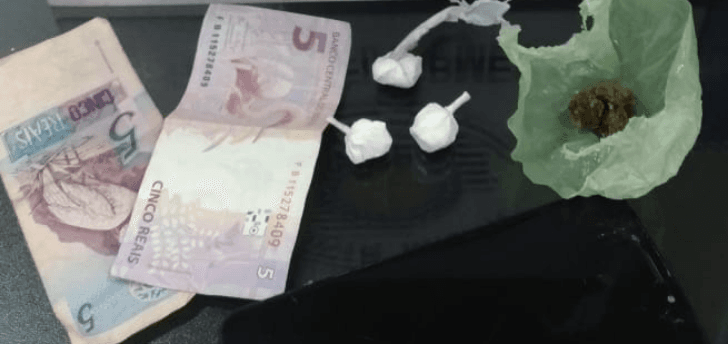 Adolescente é abordado com drogas pela Polícia Militar de Jales