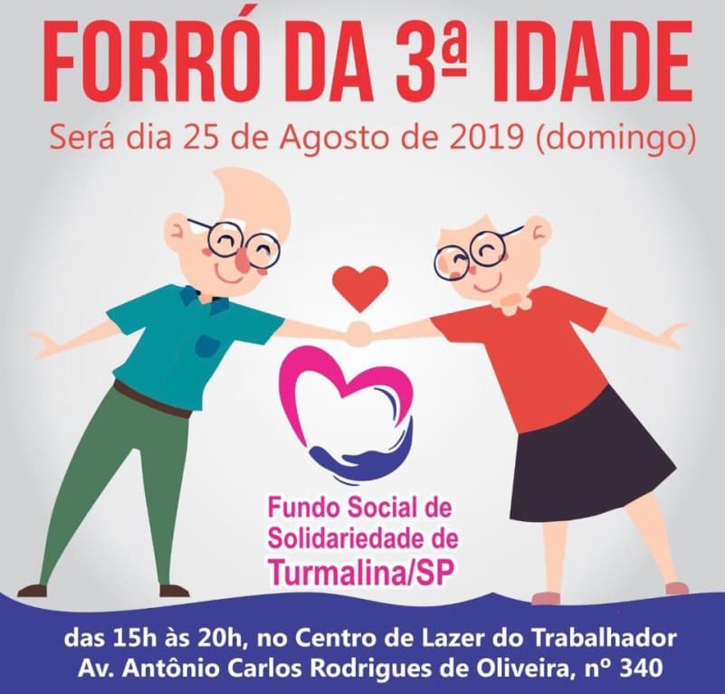 Fundo Social de Solidariedade de Turmalina realiza Forró da Terceira Idade