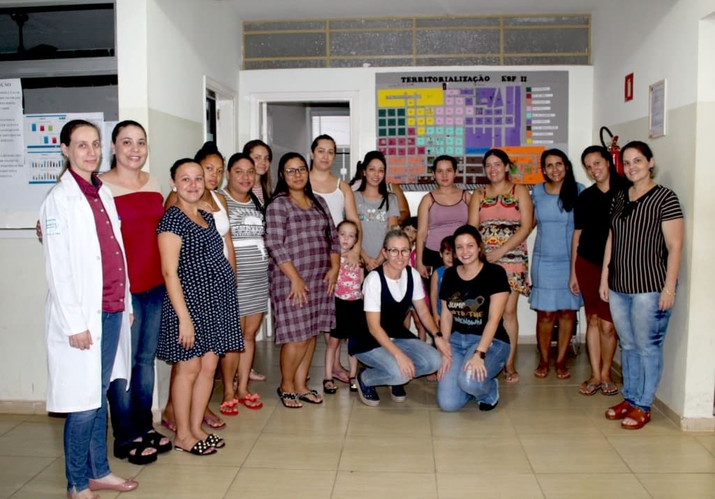 Novo grupo de gestantes foi iniciado no Centro de Saúde de Urânia