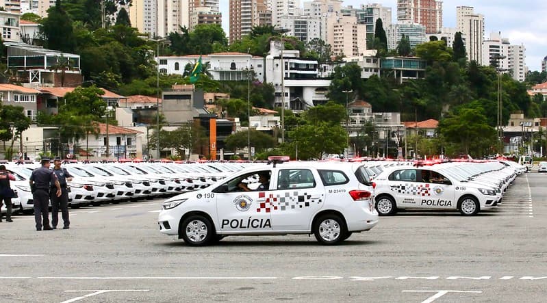 Governo de SP entrega 1.820 viaturas para reforçar a frota da Polícia Militar