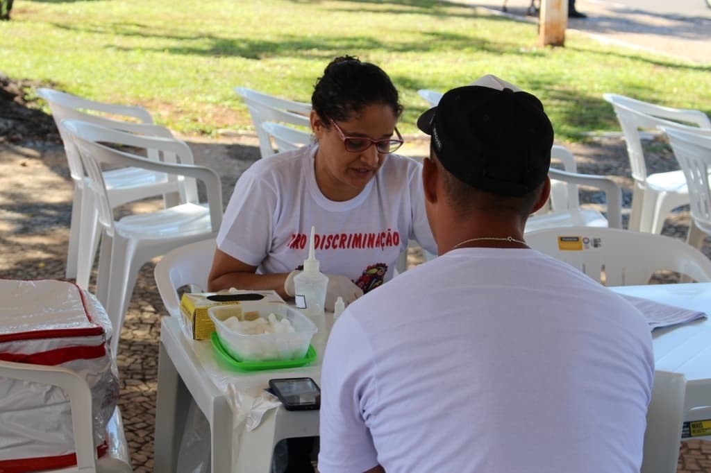 SAE/CTA realiza 230 testes rápidos de HIV e Sífilis durante Dia “D”