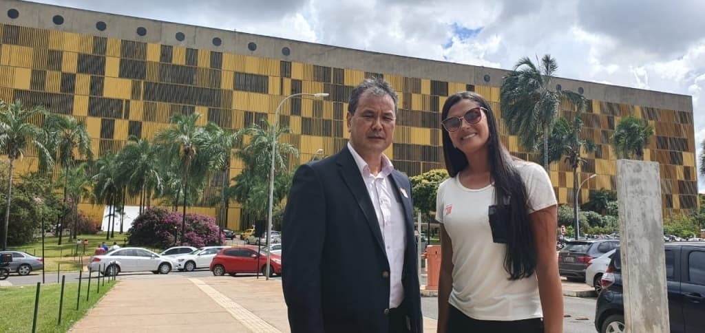 Provedor e Captação de Recursos da Santa Casa de Jales vão à Brasília pleitear recursos para 2020
