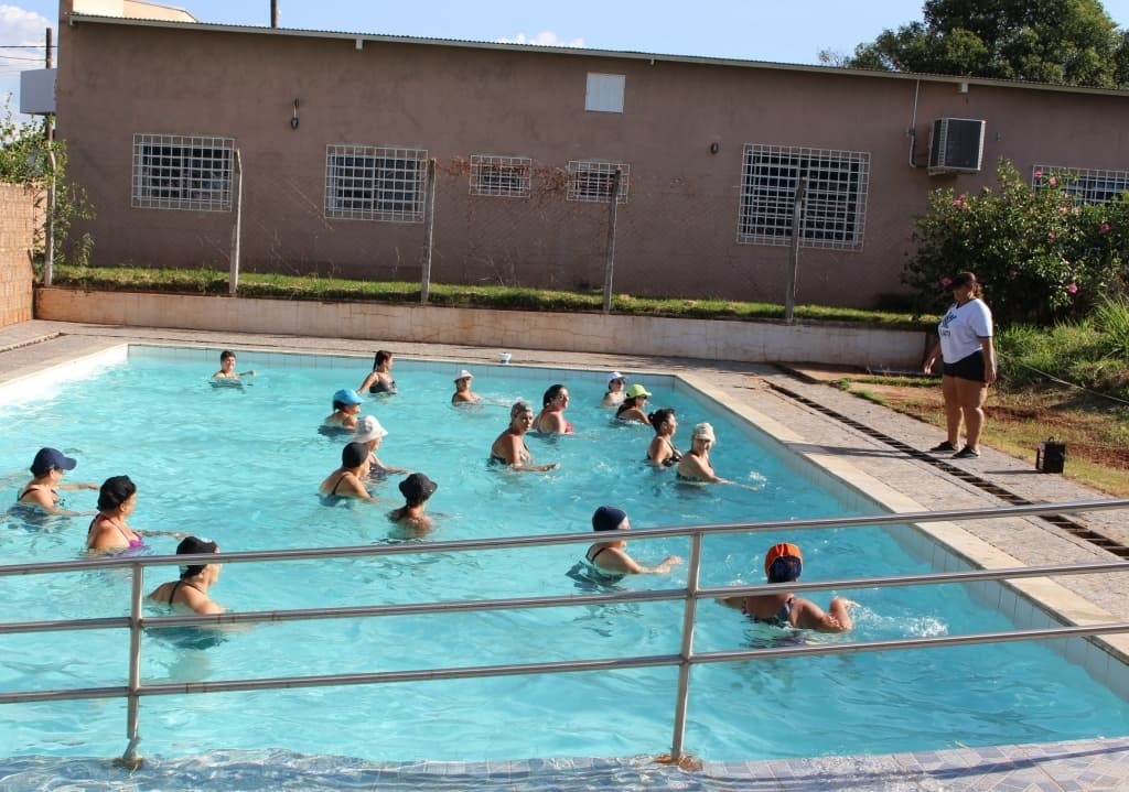 Aulas de Hidroginástica passam a oferecer mais qualidade de vida para a terceira idade