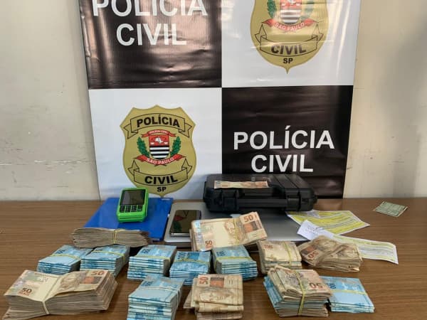 Goe/DEIC apreende R$ 124,9 mil em investigação de lavagem de dinheiro na região