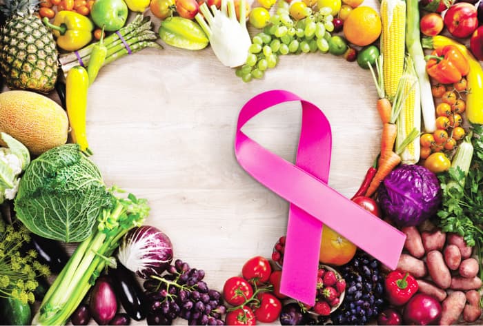 Alimentação saudável: uma aliada na prevenção e no combate ao câncer de mama