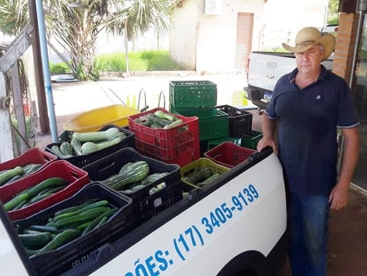 Produtor rural faz doação de hortifrúti para Santa Casa de Votuporanga