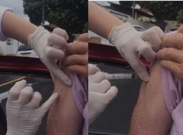 Técnica de enfermagem é demitida após aplicar vacina vazia em idoso em Votuporanga