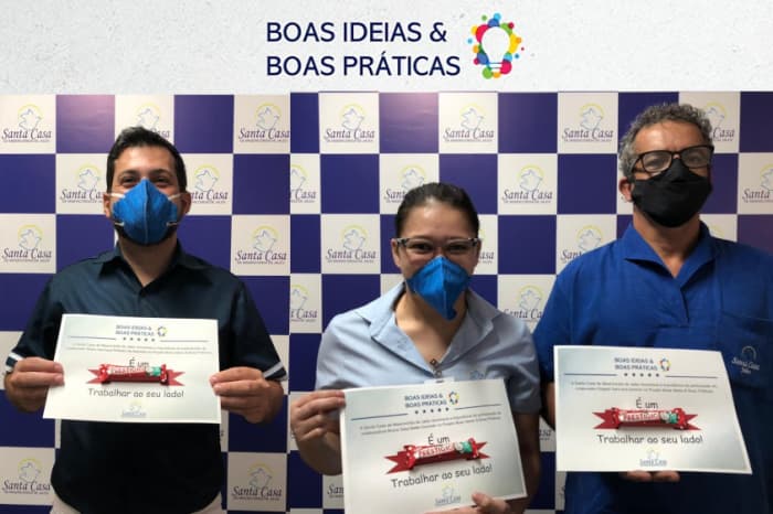 Colaboradores da Santa Casa de Jales apresentam projetos ao Boas Ideias & Boas Práticas