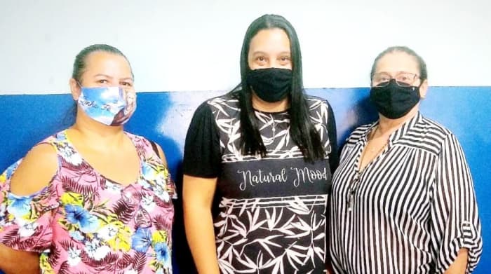 Fundo Social de Solidariedade de Urânia recebe visita da primeira-dama e da coordenadora do Cras de Parisi