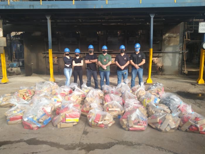 Mais de 700 quilos de drogas que foram apreendidas na região foram incinerados pela Polícia Civil