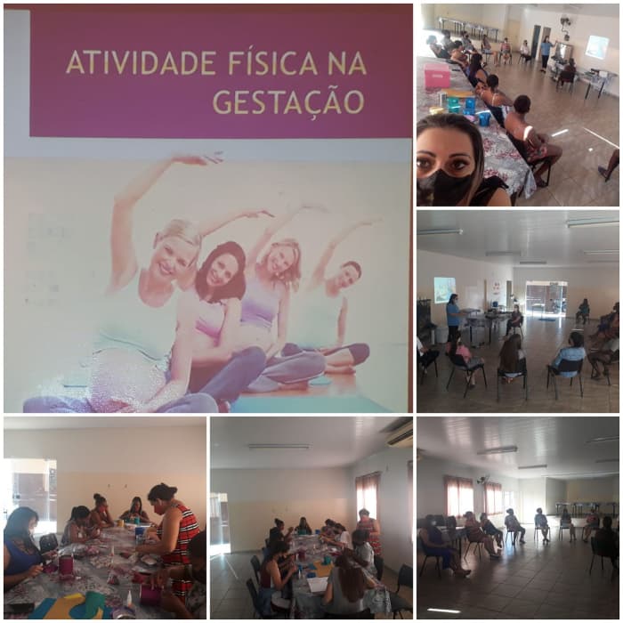 NASF de Mesópolis realiza palestra sobre a importância e os benefícios da atividade física na gestação