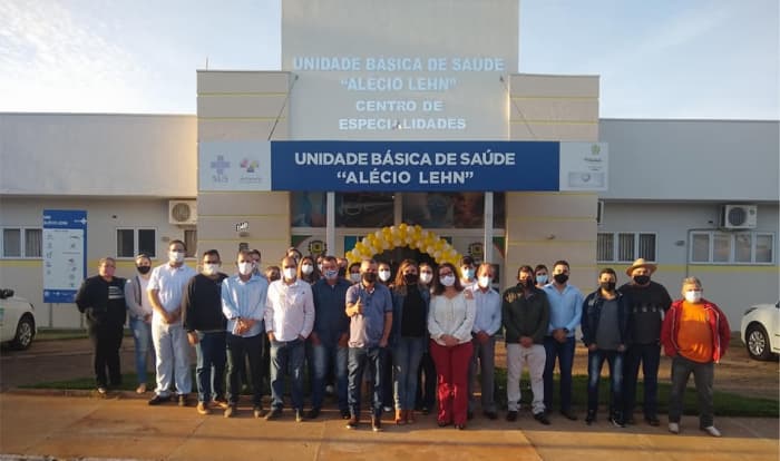 Aparecida D’Oeste: apresentada oficialmente a nova equipe de atendimento médico da UBS Alécio Lehn