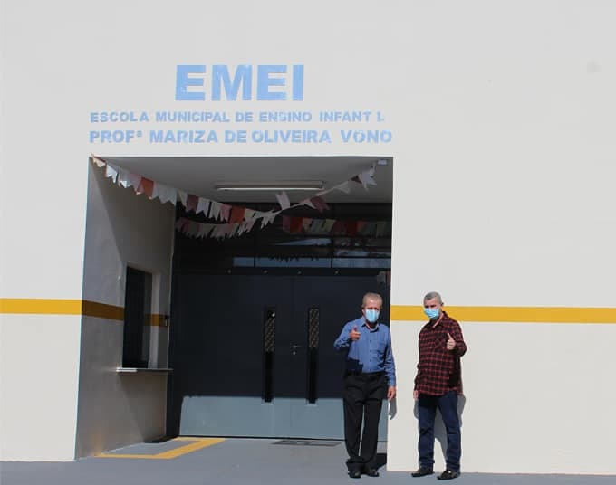 Prefeitura de Aparecida D'Oeste realiza reforma na EMEI Profª Maria de Oliveira Vono