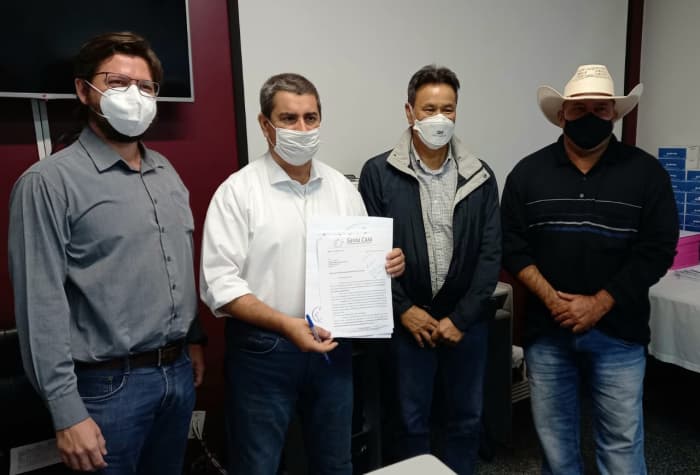 Santa Casa de Jales recebe a visita do Deputado Federal Coronel Tadeu
