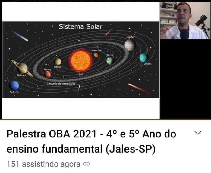 Alunos da Rede Municipal de Ensino de Jales conquistam 118 medalhas na Olimpíada Brasileira de Astronomia e Astronáutica
