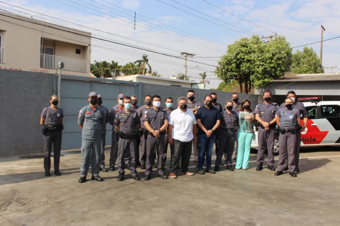 Luis Henrique Moreira e presidente da Alesp anunciam benefícios para policiais militares e bombeiros