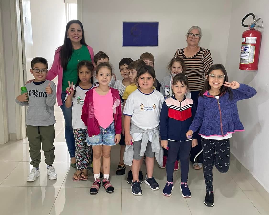 Trabalho de conscientização contra a Dengue é realizado por alunos de escola infantil em Urânia