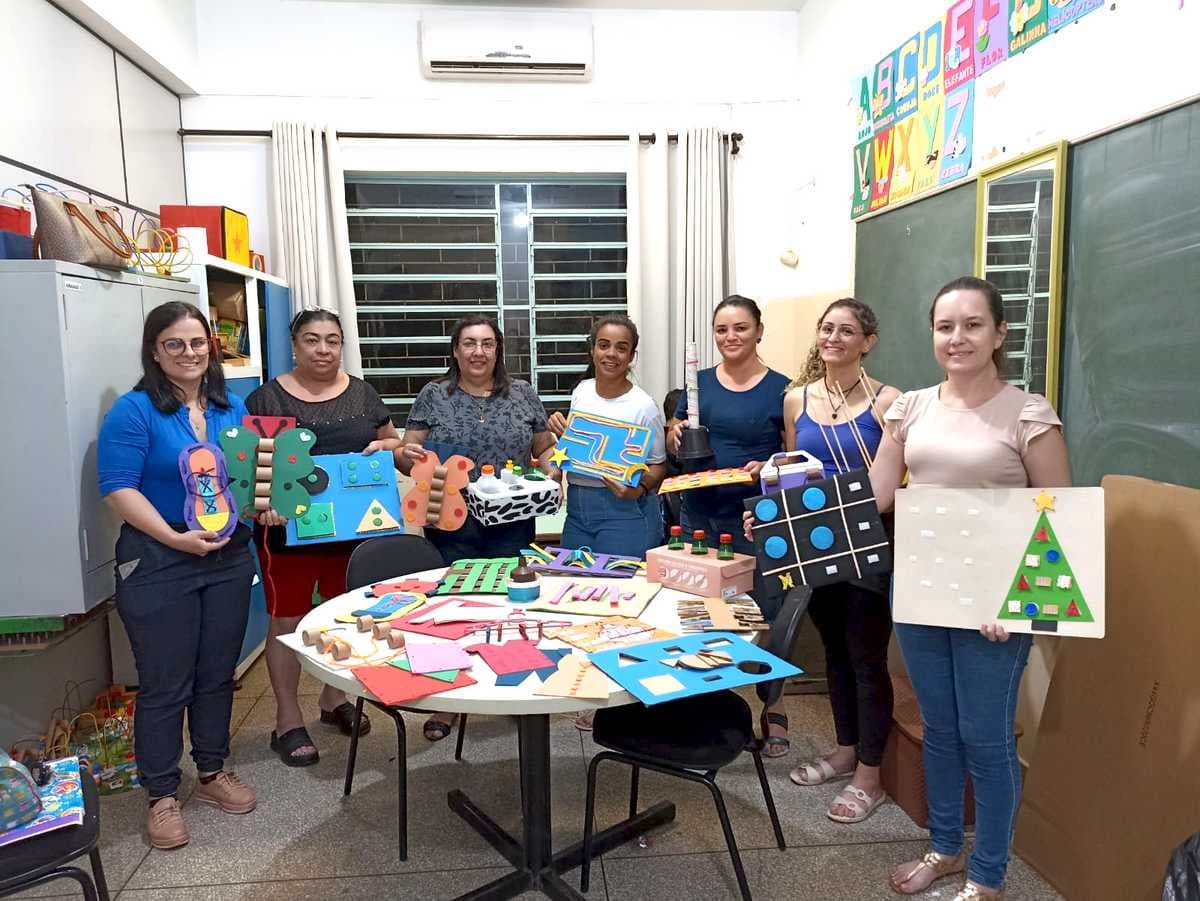 Professores da Educação Especial de Jales participam de curso pedagógico voltado a alunos com deficiência visual