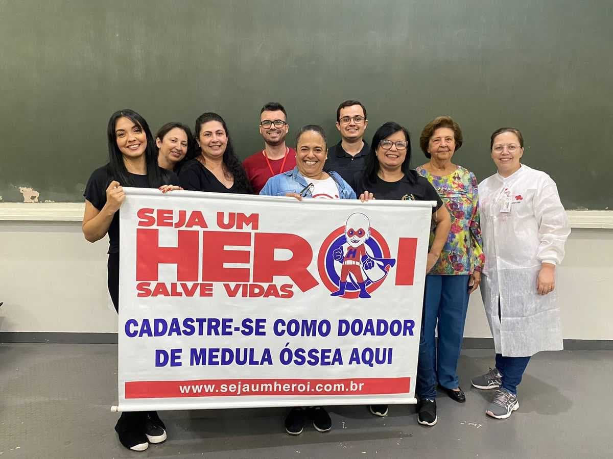 Torne-se um Herói: campanha para doação de medula óssea mobiliza alunos do UNIJALES