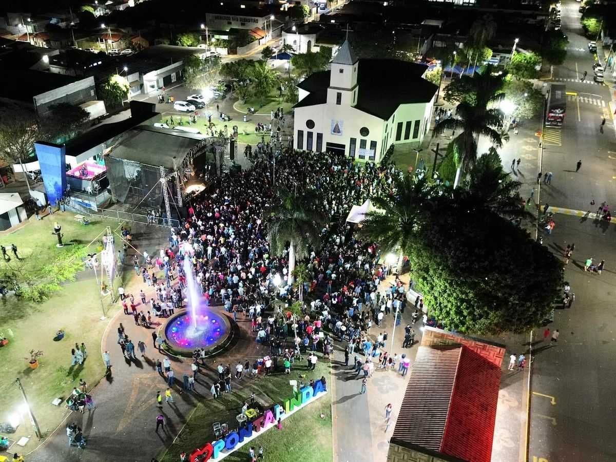 Com grande público presente, Pontalinda comemora aniversário de 75 anos