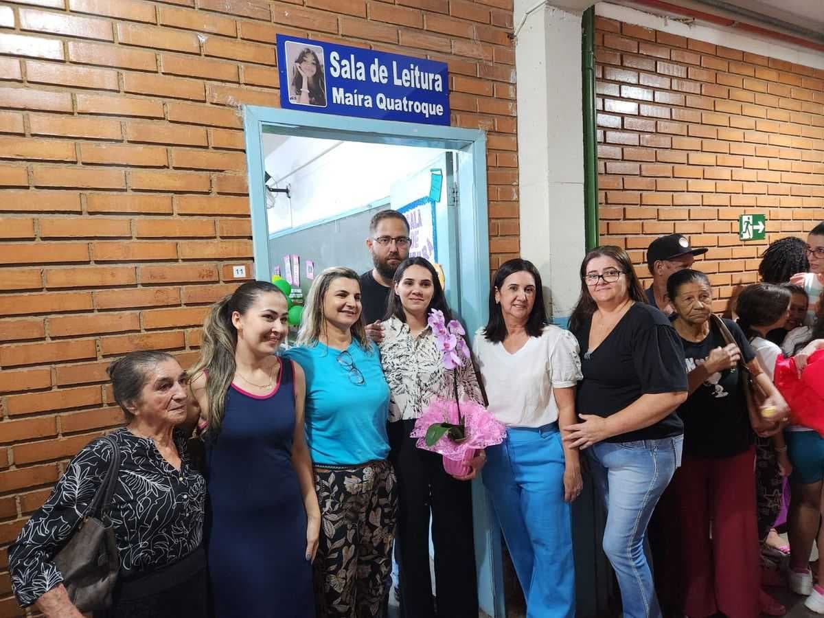 E.M. Prof. João Arnaldo Andreu realiza Dia da Família na Escola e Sala de Leitura é reinaugurada