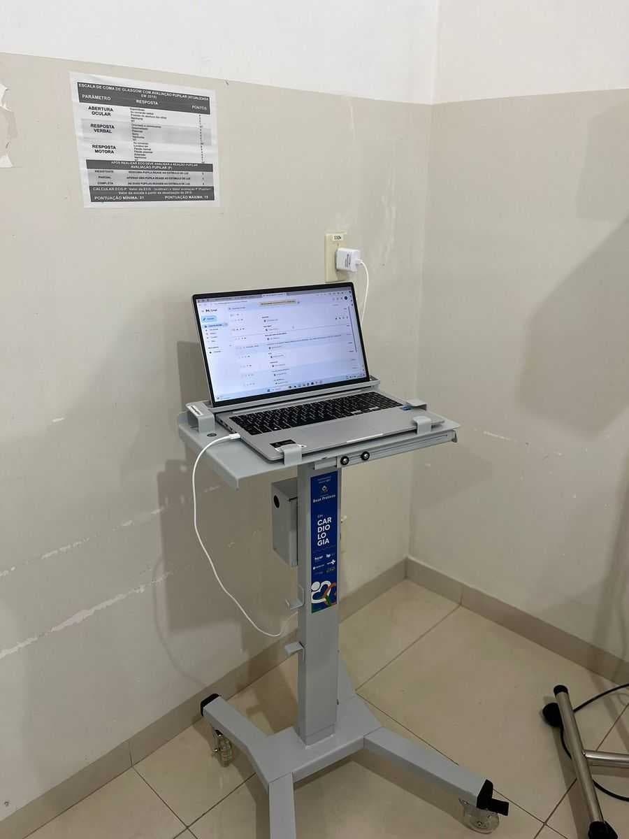 UPA de Jales recebe moderno aparelho de eletrocardiograma