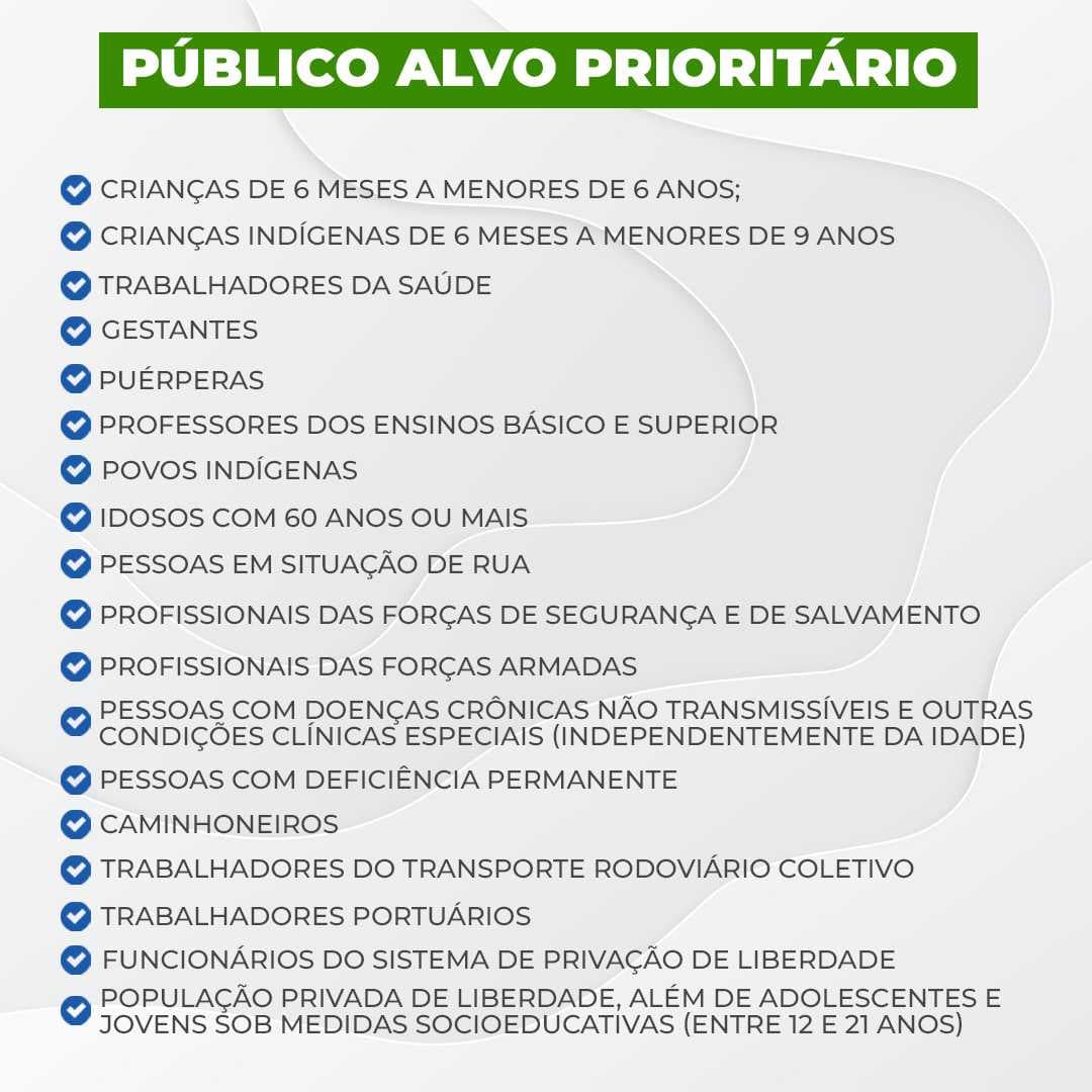Campanha de Vacinação contra a Gripe vai até o dia 31 de maio em Jales