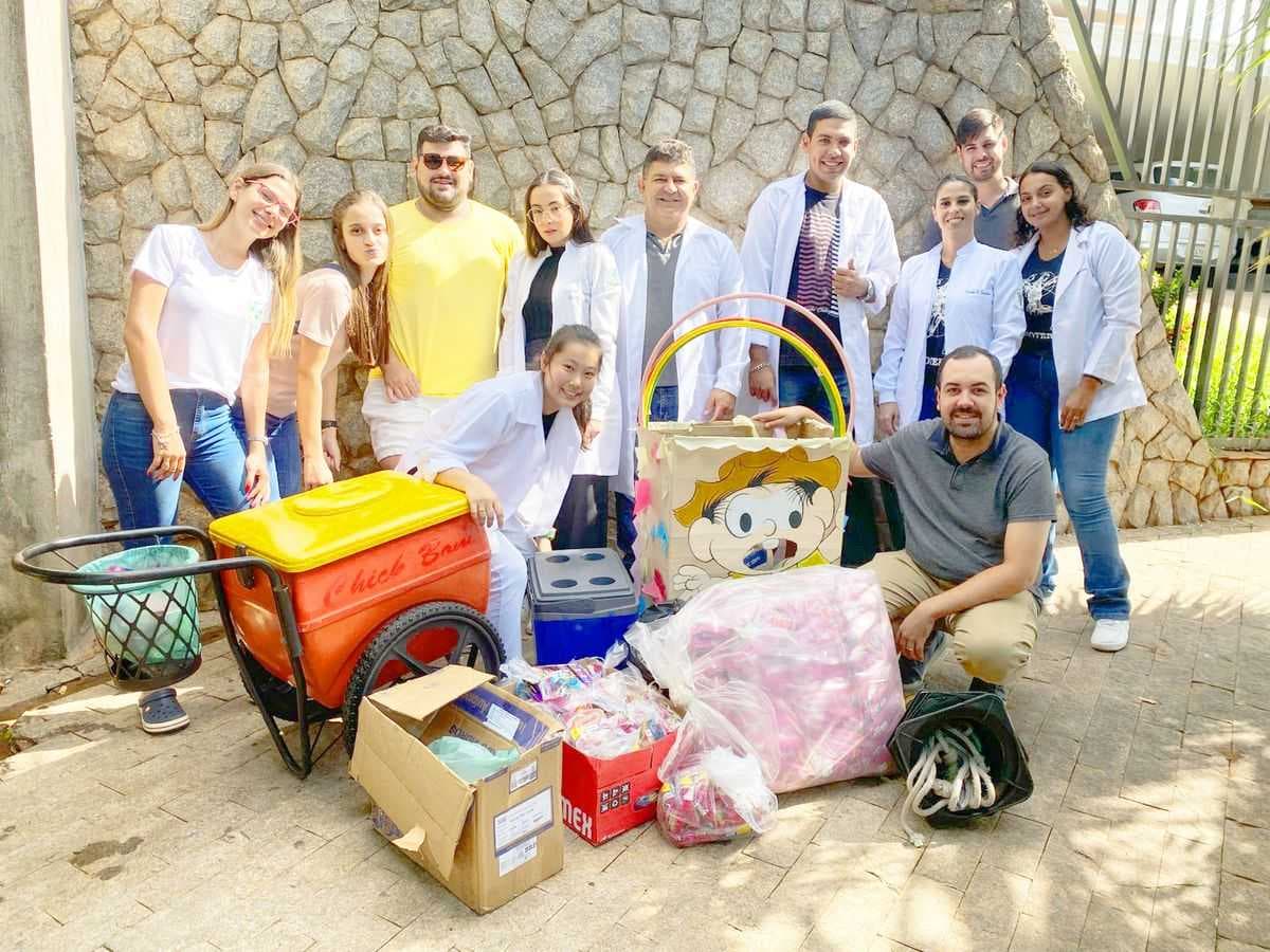 Equipe RATOS do UNIJALES leva alegria e solidariedade à Casa Abrigo de Jales