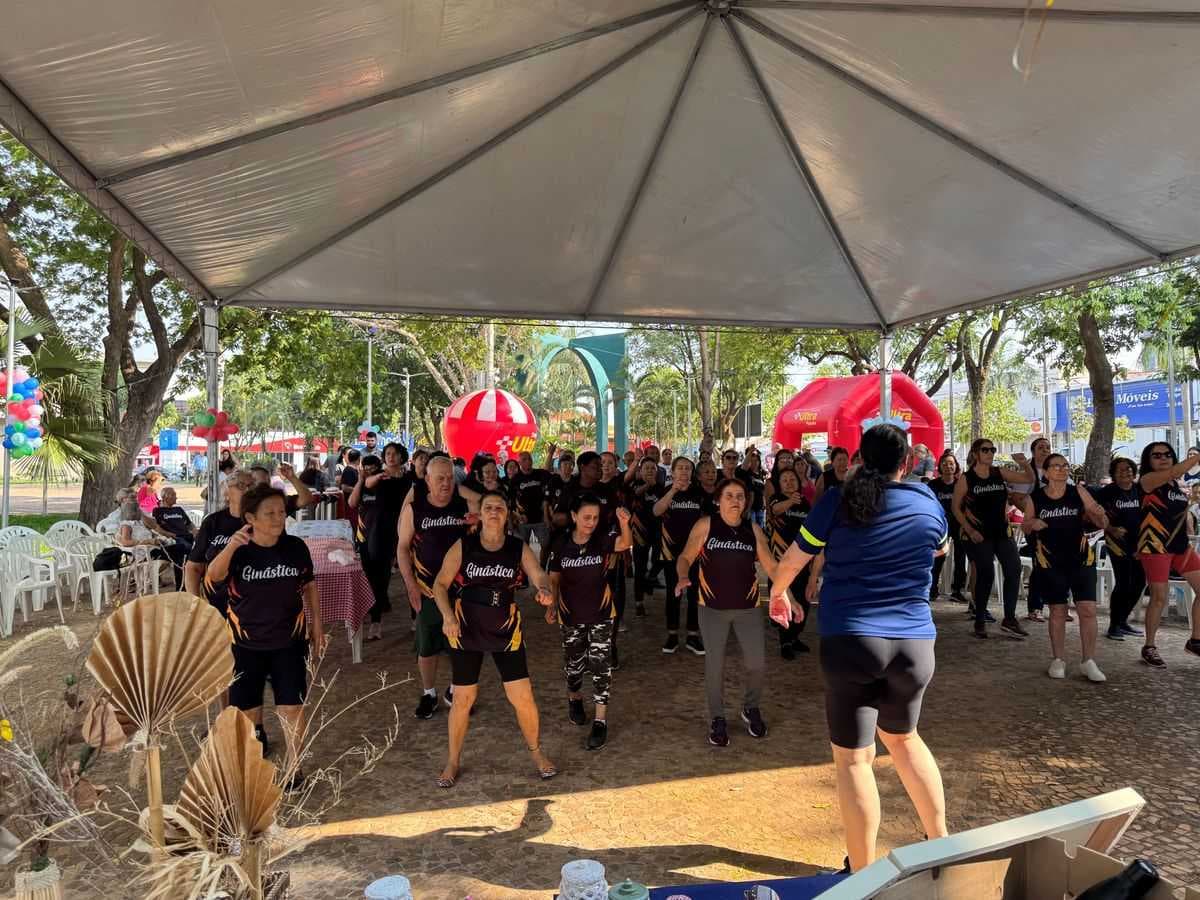 Prefeitura de Jales realiza manhã festiva em comemoração ao Dia do Idoso
