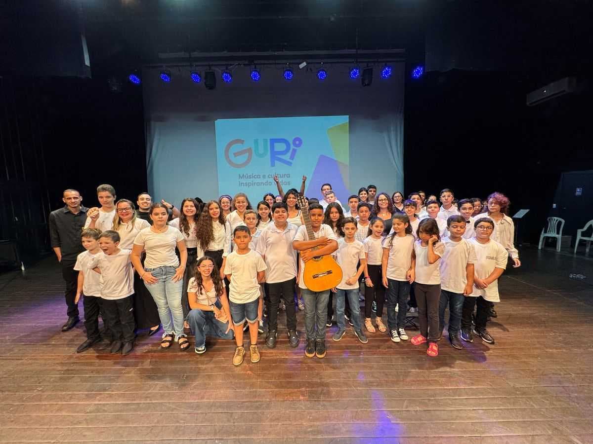 Alunos do Guri brilham no encerramento do segundo semestre de 2024