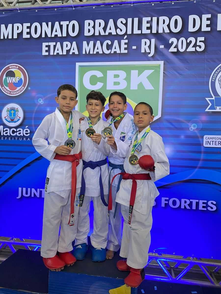 Equipes de Jales se destacam em etapa classificatória do Campeonato Brasileiro de Karatê
