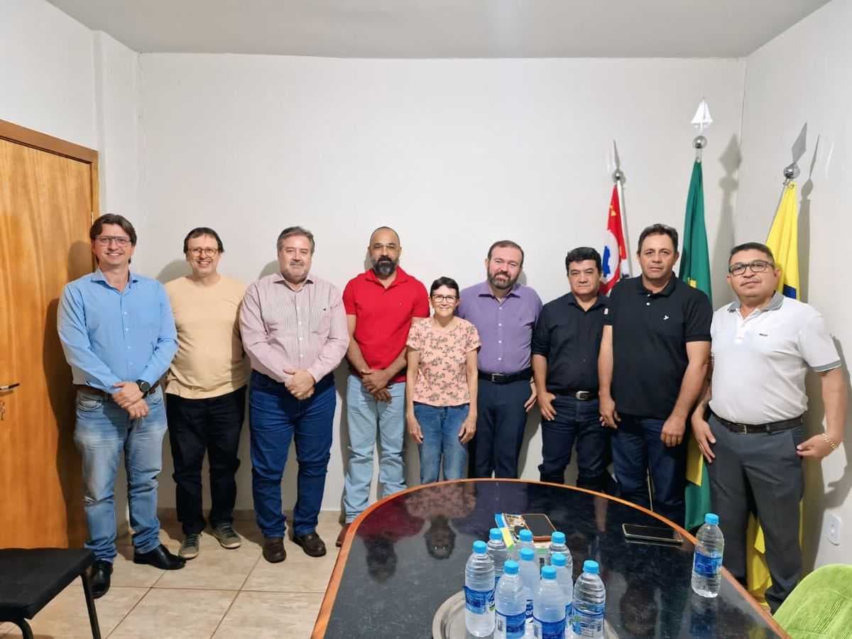 Câmara de Dirce Reis recebe visita institucional da Santa Casa de Misericórdia de Jales