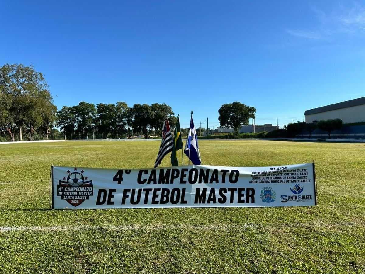 4º Campeonato de Futebol Master tem abertura marcada por grandes jogos em Santa Salete