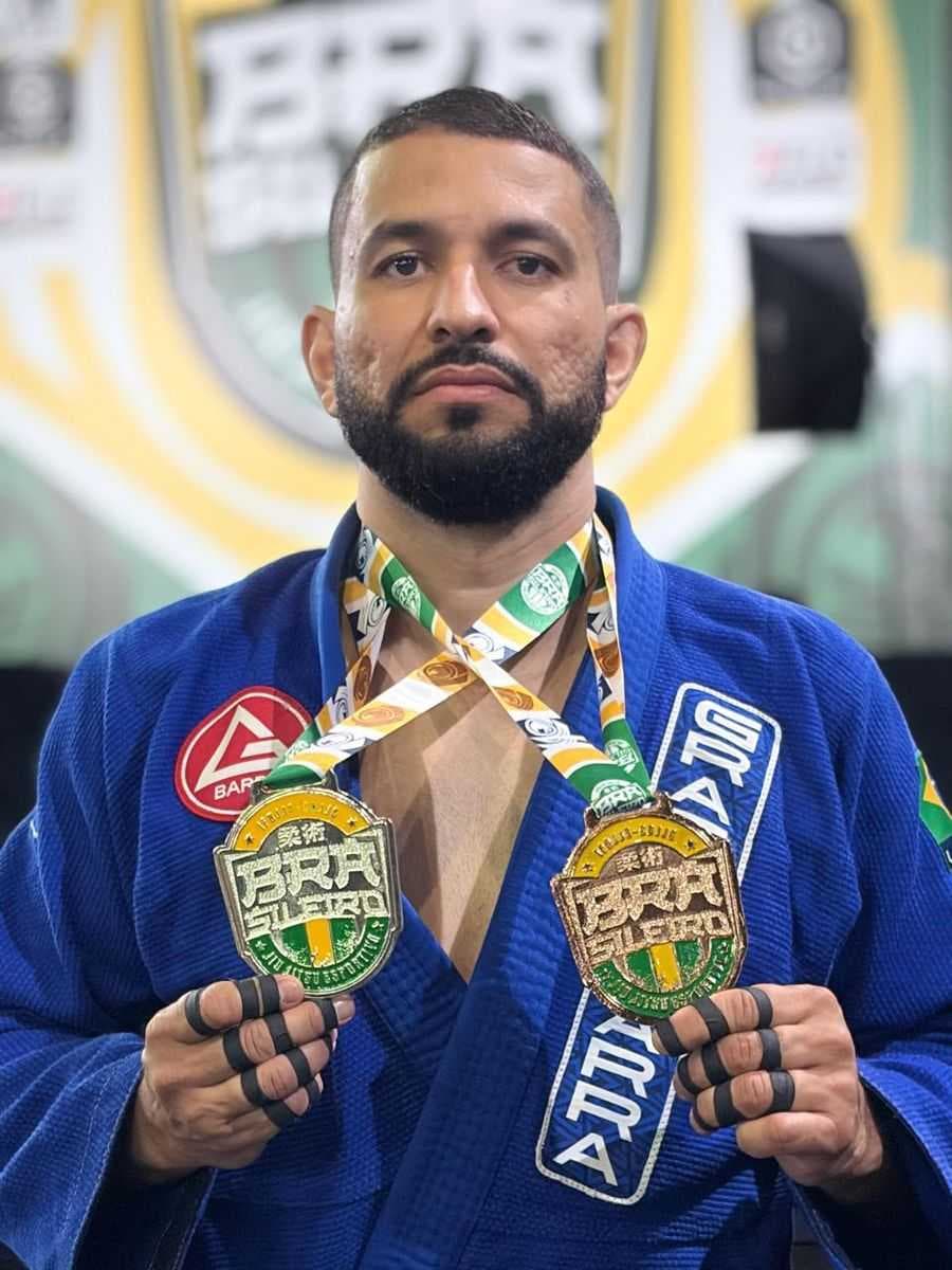 Atleta jalesense conquista medalhas no Campeonato Brasileiro de Jiu-Jítsu